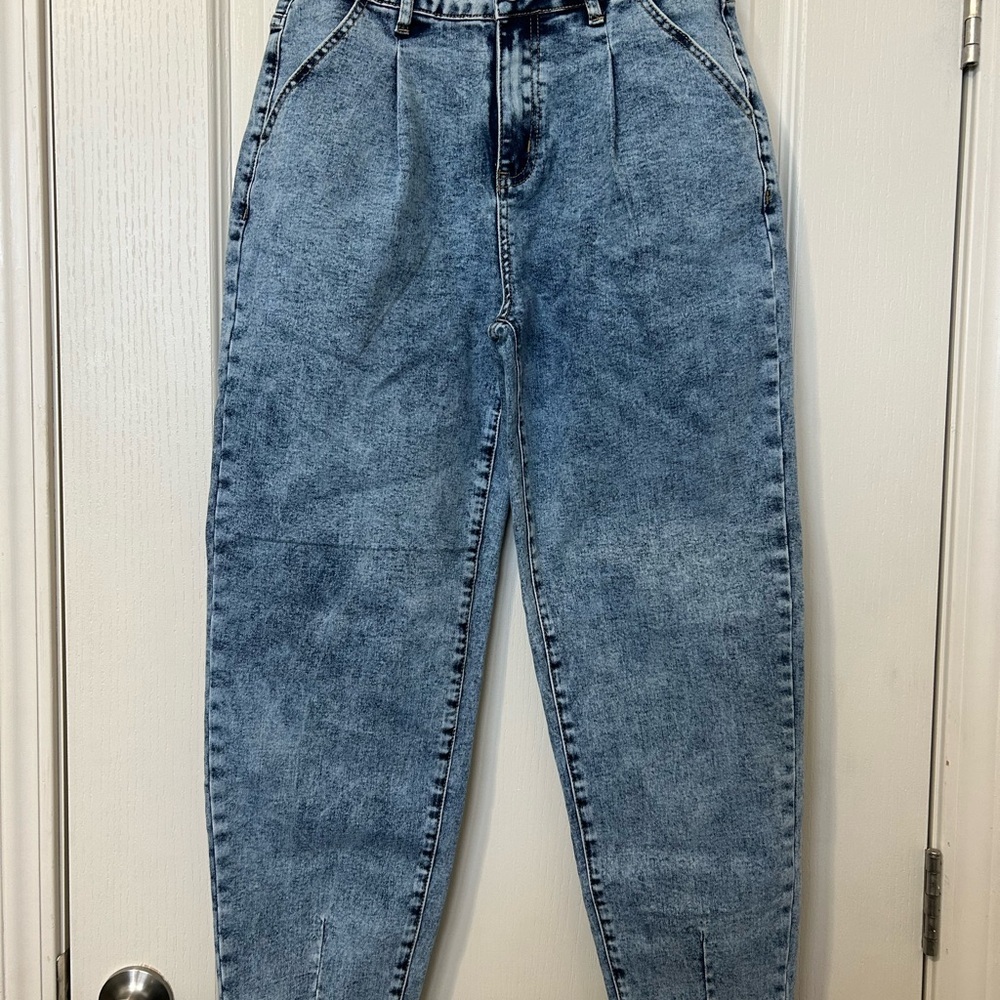 80s inspired Denim Jeans